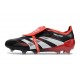 Adidas Predator Elite Fold-over Tongue FG Svart Vit Röd 
