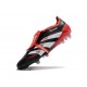 Adidas Predator Elite Fold-over Tongue FG Svart Vit Röd 