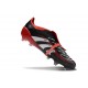 Adidas Predator Elite Fold-over Tongue FG Svart Vit Röd 