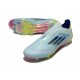 Adidas F50 Elite Snörlös FG Blå Gul