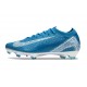 Nike Air Zoom Mercurial Vapor 16 Elite FG Blå Vit