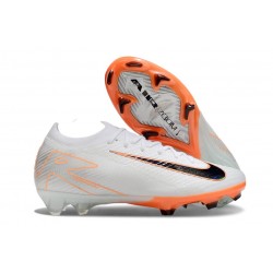 Nike Air Zoom Mercurial Vapor 16 Elite FG Vit Svart Orange