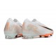 Nike Air Zoom Mercurial Vapor 16 Elite FG Vit Svart Orange
