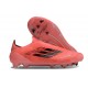 Adidas F50 Elite Snörlös FG Orange Svart