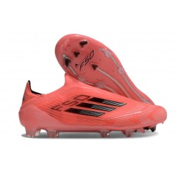 Adidas F50 Elite Snörlös FG Orange Svart