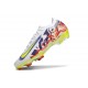 Nike Air Zoom Mercurial Vapor 16 Elite FG Vit Gul Lila Röd