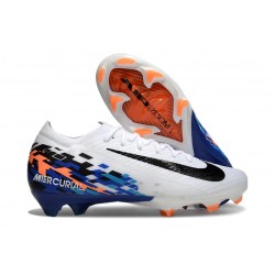 Nike Air Zoom Mercurial Vapor 16 Elite FG Vit Svart Blå