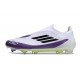 Adidas F50 Elite Snörlös FG X Messi Vit Svart Lila