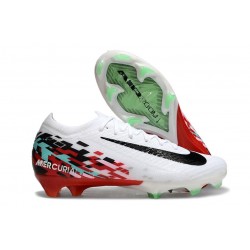 Nike Air Zoom Mercurial Vapor 16 Elite FG Vit Svart Röd 