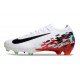 Nike Air Zoom Mercurial Vapor 16 Elite FG Vit Svart Röd 