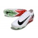 Nike Air Zoom Mercurial Vapor 16 Elite FG Vit Svart Röd 