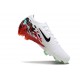 Nike Air Zoom Mercurial Vapor 16 Elite FG Vit Svart Röd 