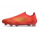 Adidas F50 Elite Snörlös FG Röd Guld