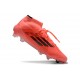 Fotbollsskor Adidas F50 Elite Mid FG Röd Svart