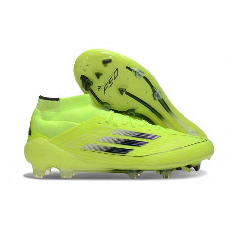 Fotbollsskor Adidas F50 Elite Mid FG Gul Svart
