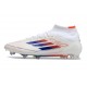 Fotbollsskor Adidas F50 Elite Mid FG Vit Röd Blå