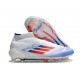 Fotbollsskor Adidas F50 Elite Mid FG Vit Röd Blå