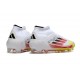 Fotbollsskor Adidas F50 Elite Mid FG Vit Röd Gul