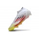 Fotbollsskor Adidas F50 Elite Mid FG Vit Röd Gul
