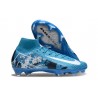Nike Zoom Mercurial Superfly X Elite FG Blå Vit Nike Zoom Mercurial Superfly X Elite FG Blå Vit