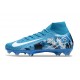 Nike Zoom Mercurial Superfly X Elite FG Blå Vit