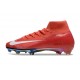 Nike Zoom Mercurial Superfly X Elite FG Röd Vit