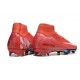 Nike Zoom Mercurial Superfly X Elite FG Röd Vit