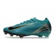 Nike Air Zoom Mercurial Vapor 16 Elite FG Cyan Svart