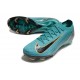 Nike Air Zoom Mercurial Vapor 16 Elite FG Cyan Svart