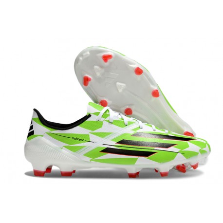 Adidas F50 Elite FG Herrar Grön Svart Vit