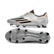 Adidas F50 Elite FG Herrar Argento Nero