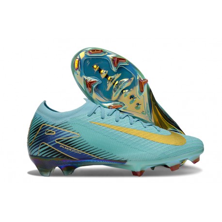 Nike Air Zoom Mercurial Vapor 16 Elite FG Blå Guld