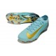 Nike Air Zoom Mercurial Vapor 16 Elite FG Blå Guld
