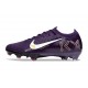 Nike Air Zoom Mercurial Vapor 16 Elite FG MBAPPE Lila Vit