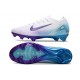 Nike Air Zoom Mercurial Vapor 16 Elite FG Vit Blå Lila