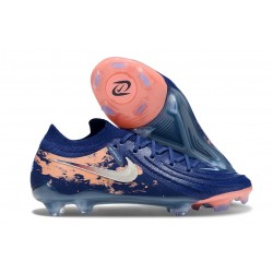 Nike Phantom Luna II Elite L FG Erling Haaland Blå Silver