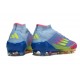 Fotbollsskor Adidas F50 Elite Mid FG Blå Gul Rosa