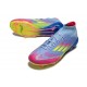 Fotbollsskor Adidas F50 Elite Mid FG Blå Gul Rosa