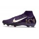 Nike Zoom Mercurial Superfly X Elite FG MBAPPE Lila Vit