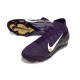 Nike Zoom Mercurial Superfly X Elite FG MBAPPE Lila Vit