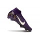 Nike Zoom Mercurial Superfly X Elite FG MBAPPE Lila Vit