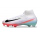 Nike Zoom Mercurial Superfly X Elite FG Vit Svart Orange