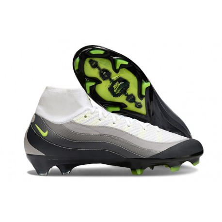Nike Zoom Mercurial Superfly X Elite FG X AM95 SE Svart Vit Gul
