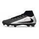 Nike Zoom Mercurial Superfly X Elite FG Svart Silver