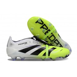 Adidas Predator Elite Fold-over Tongue FG Vit Svart Gul