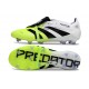 Adidas Predator Elite Fold-over Tongue FG Vit Svart Gul