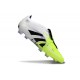 Adidas Predator Elite Fold-over Tongue FG Vit Svart Gul