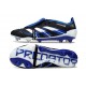 Adidas Predator Elite Fold-over Tongue FG Svart Blå Vit
