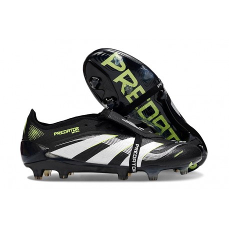 Adidas Predator Elite Fold-over Tongue FG Svart Vit
