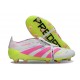 Adidas Predator Elite Fold-over Tongue FG Vit Rosa Gul